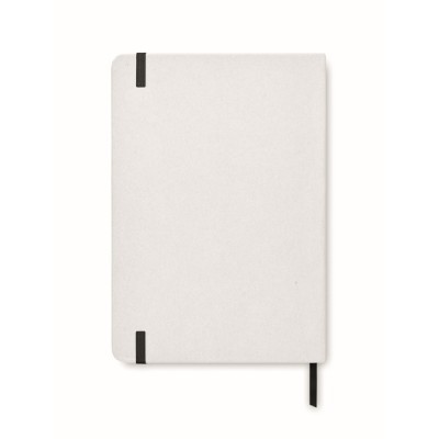 Libreta A5 cartón reciclado con hojas rayadas